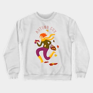 autumn guy Crewneck Sweatshirt